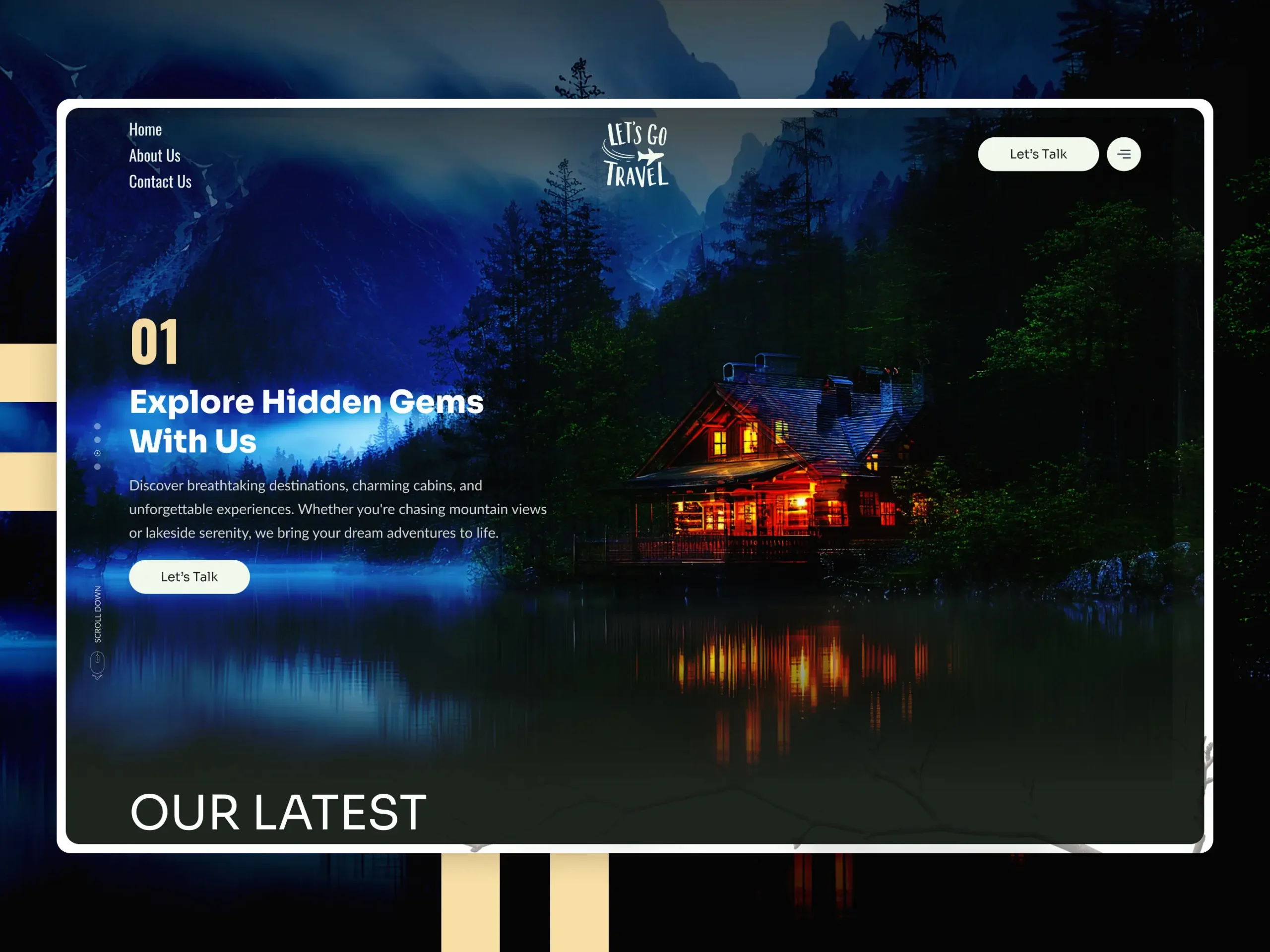 Tourist Places Website Desing and Development